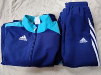 Adidas Trainingsanzug Kinder Gr.128 blau Sachsen-Anhalt - Naumburg (Saale) Vorschau