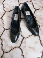 Damenschuhe Gr. 36 Leder dunkelgrün Bayern - Wenzenbach Vorschau