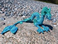 wunderschöner gehäkelter Drache / Seeschlange Amigurumi neu Niedersachsen - Schwarmstedt Vorschau