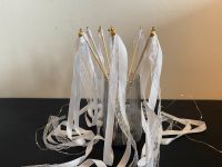 Hochzeit Fähnchen Wedding Wands weiß mit Glöckchen Deko Bayern - Senden Vorschau