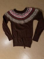 H&M Norweger Pullover Pulli Gr 122/128 braun rosa Bayern - Fürth Vorschau