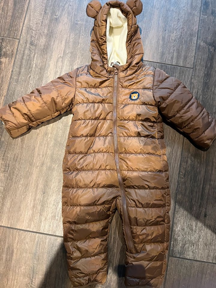 Teddy Schneeoverall Schneeanzug braun *wie neu* in Fredenbeck