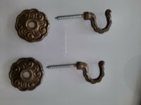 2 x Raffrosette Raffhalter Messing Ø 3,3 cm gebraucht Nordrhein-Westfalen - Düren Vorschau