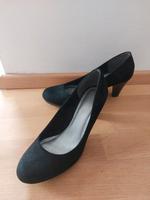 Schwarze Pumps mit Absatz Größe 37 Marco Tozzi (Absatzschuhe) Bayern - Röthlein Vorschau