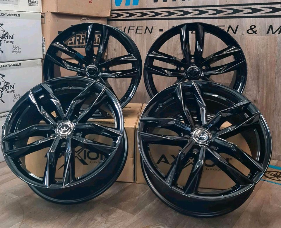 18 Zoll Alufelgen für Audi A4 A5 A6 A7 A8 TT Q2 Q3 Q5 BMW 1er 2er 3er 4er 5er 6er Z4 X1 X2 X3 X4 Seat Cupra Ateca Leon Formentor Tarraco Skoda Octavia Superb Kodiaq Karoq Yeti Damina DM05 Felgen in Lengede