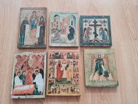 6 Ikonen/ Heiligenbilder aus Holz Bayern - Hohenfurch Vorschau