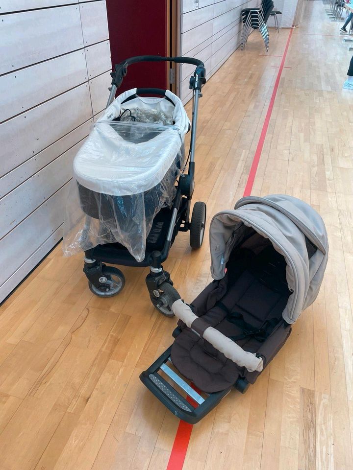 Kinderwagen Teutonia BeYou Babywanne & Sportwagenaufsatz in Frankfurt am Main