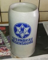 Brauerei Sternbräu Sternbrauerei Regensburg Bierkrug 1l alt Bayern - Regensburg Vorschau