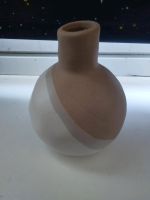 Vase, Boltze Deko, Sand/Beige/Weiß gestreift Sachsen-Anhalt - Wernigerode Vorschau