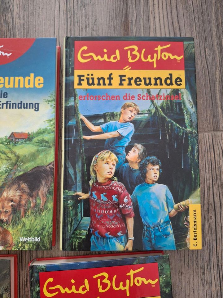 11x Fünf Freunde Bücher Enid Blyton in Kriftel
