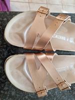 Birkenstock yao metallic Gold  schmal 41 Nordrhein-Westfalen - Stadtlohn Vorschau