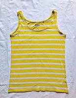 Damen Tank Top Stretch Gelb Gestreift Gr. 44 wie neu Hessen - Gründau Vorschau