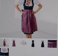 3-teilig Dirndl Kleid Gr.44 (eher nur Gr.40/42) NEU incl. VERSAND Brandenburg - Wriezen Vorschau