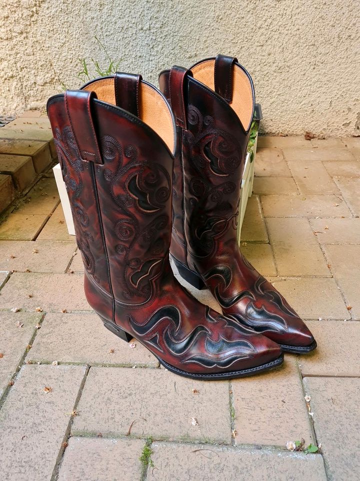 Cowboy Boots Stiefel Sendra original gr.44 Western neuwertig in Büren
