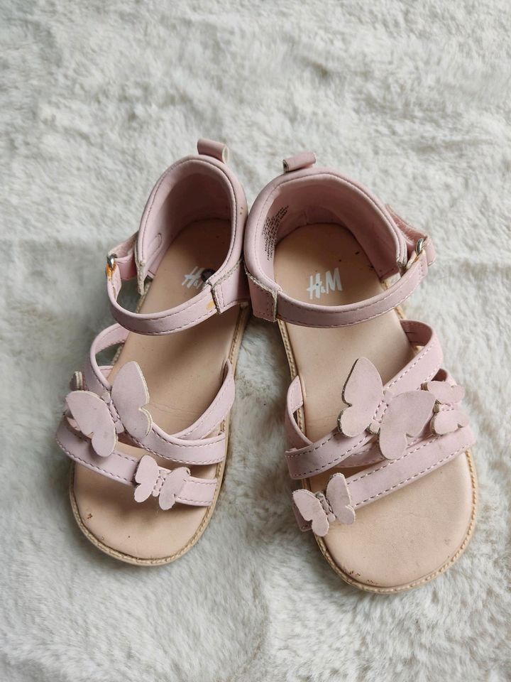 4,50€ h&m 23 Sandalen riemchensandale rosa Hochzeit schick in Rednitzhembach