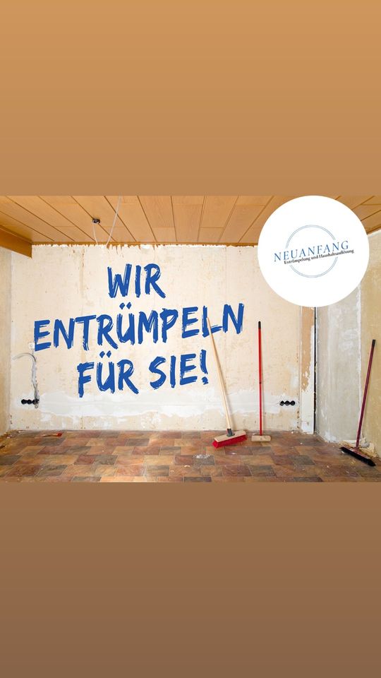 ENTRÜMPELUNG | HAUSHALTSAUFLÖSUNG | WOHNUNGSAUFLÖSUNG ✅ in Sindelfingen