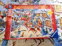 Puzzle 1000teile Ravensburger Limited Edition Santa's Sligh Ride Hessen - Felsberg Vorschau