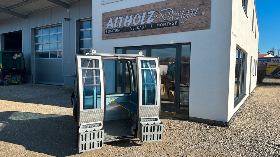 Mieten - Kaufen Gondel Skigondel Bergbahn mit Altholz - Ausbau in Abensberg