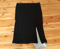 Rock schwarz lang 42 44 mit Schlitz gothic basic hippie elegant Brandenburg - Kloster Lehnin Vorschau