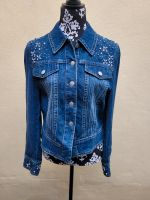 Jeans Jacke kurz Apriori Damen Gr. 40 Glitzer Thüringen - Schleiz Vorschau