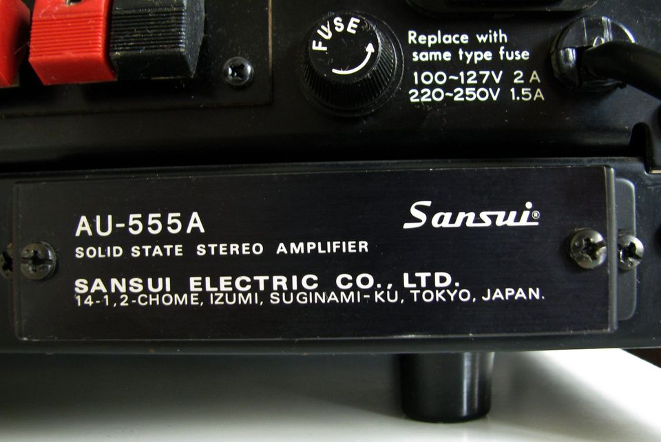 Sansui AU-555A – Stereo Vollverstärker in Berlin