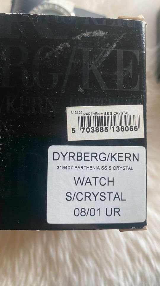 Dyrberg Kern Swarovski Watch Crystal Quartz Uhr weiß in Gotha