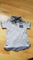 T-Shirt Poloshirt Blusenshirt Gr. 110 DopoDopo (NKD) grau -blau-w Sachsen - Neumark Vorschau