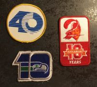 NFL Jubiläum Patches / Aufnäher von RAMS, SEAHAWKS und BUCS Niedersachsen - Hinte Vorschau