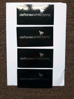 4 x  Deftones - White Pony Sticker Aufkleber Baden-Württemberg - Ludwigsburg Vorschau