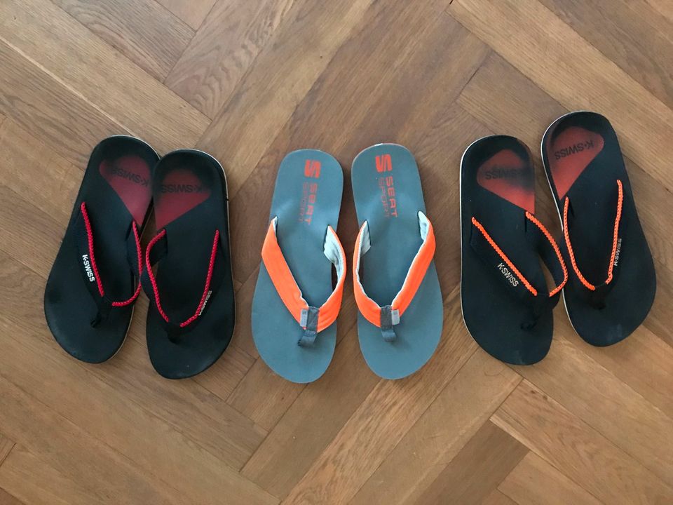 3 Paar Herren Flip Flops, K-Swiss, SEAT Sports Gr. 46, 30 cm lang in Hessen  - Eppertshausen | eBay Kleinanzeigen ist jetzt Kleinanzeigen