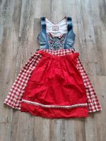 Dirndl, rot/blau (Jeans-look) Baden-Württemberg - Lauterbach (Schwarzwald) Vorschau