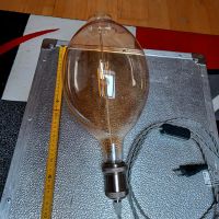 Große Lampe mit Edelstahlfassung E27/4 Watt Hessen - Butzbach Vorschau