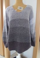 Pullover Strick Strickpullover grau Streifen gestreift Gr M L Baden-Württemberg - Heidelberg Vorschau