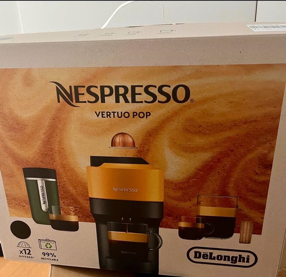 NEU Nespresso Vertuo Pop DeLonghi Kapselmaschine Kaffeemaschine in Ingolstadt