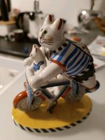 NEU Porzellanfigur Katzen auf Fahrrad Benedikt Villeroy Boch Köln - Widdersdorf Vorschau