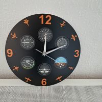 Luftfahrt Themen Wanduhr 30 cm im modernen Design geräuschlos Hessen - Hessisch Lichtenau Vorschau