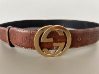 Gucci Logo Gürtel Leder Hessen - Dreieich Vorschau