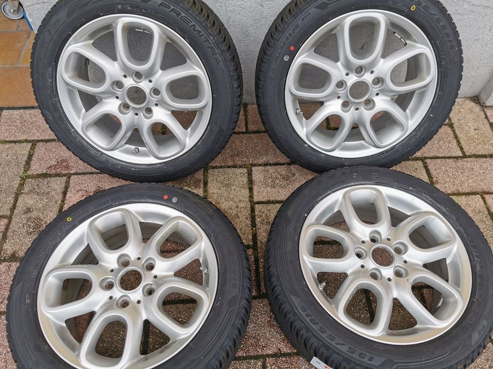 4 neu MINI Cooper Allwetterreifen 16" Alufelgen 494 685510 RDKS in Philippsburg