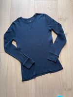 Mädchen H&M Basic Langarmshirt gerippt dunkelblau Gr. 146 152 Nordrhein-Westfalen - Würselen Vorschau