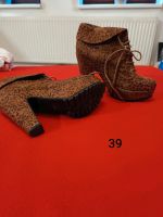 Leoparden Print High Heels 39 Brandenburg - Ziesar Vorschau