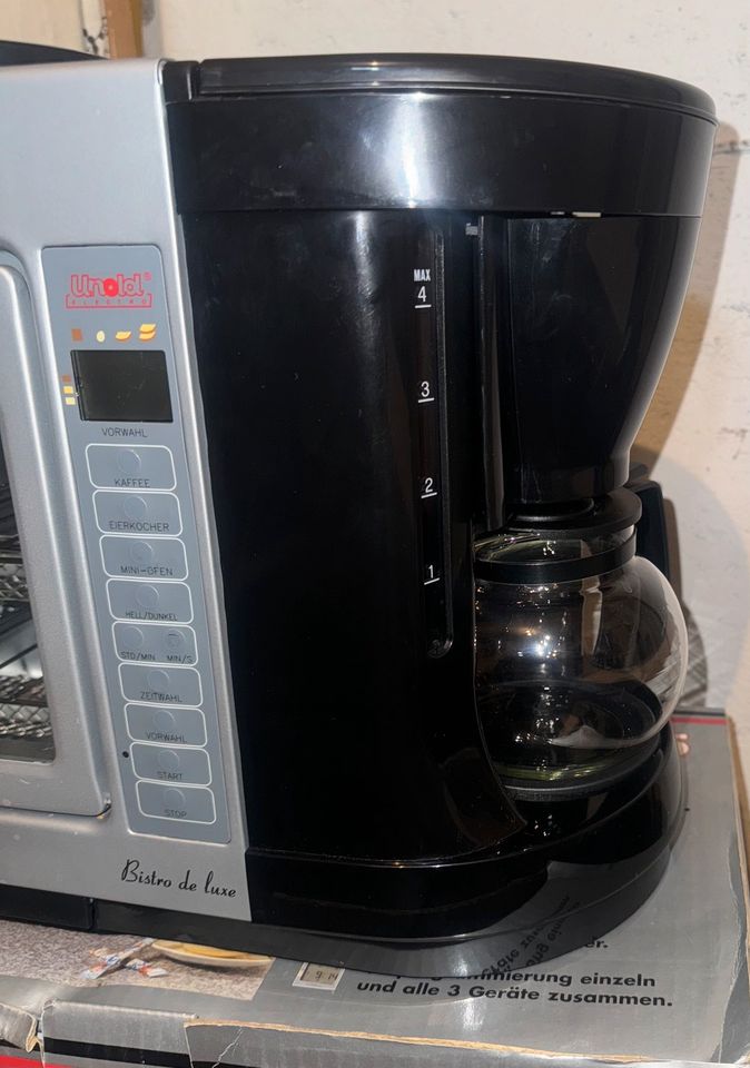 3 in 1 Kaffeemaschine,Eierkocher,Miniofen wie Neu in OVP in Waldkraiburg