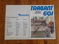 Trabant Werbung IFA DDR Export Prospekt CSSR Mototechna RGW Baden-Württemberg - Ravensburg Vorschau