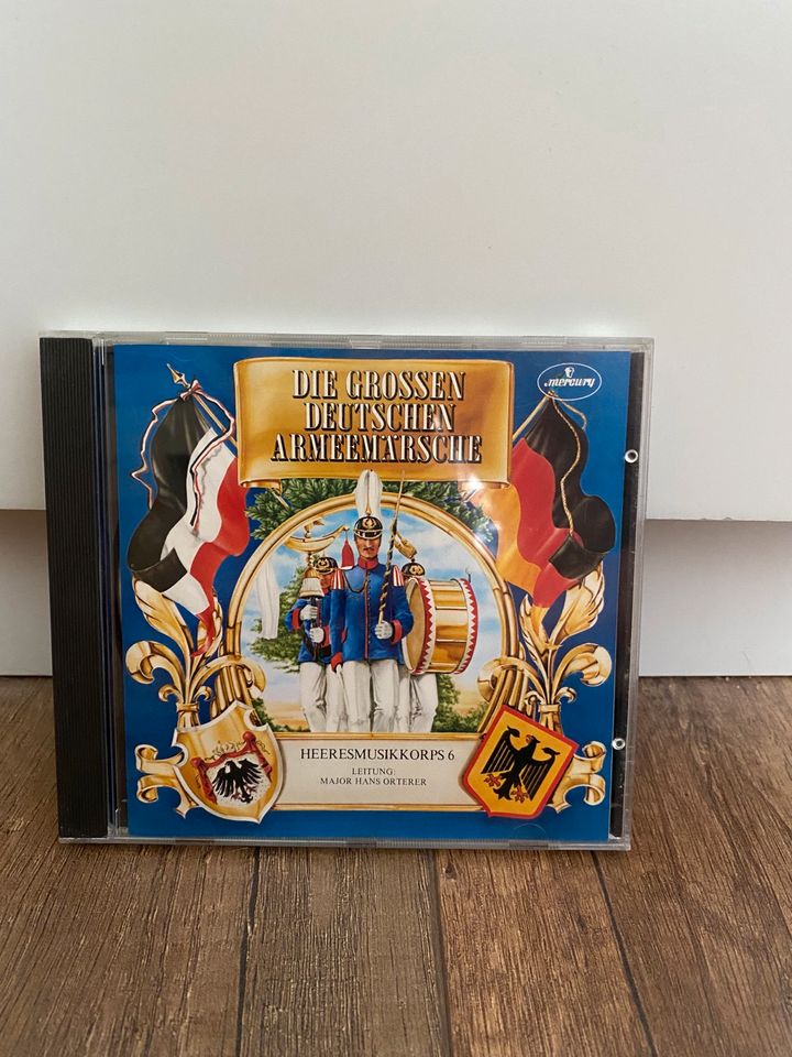 CD „Die großen Deutschen Armeemärsche“ in Riesa