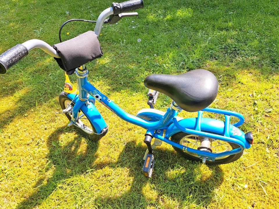 Puky Fahrrad 12 Zoll Kinder Kinderfahrrad blau Fußball in Hamburg