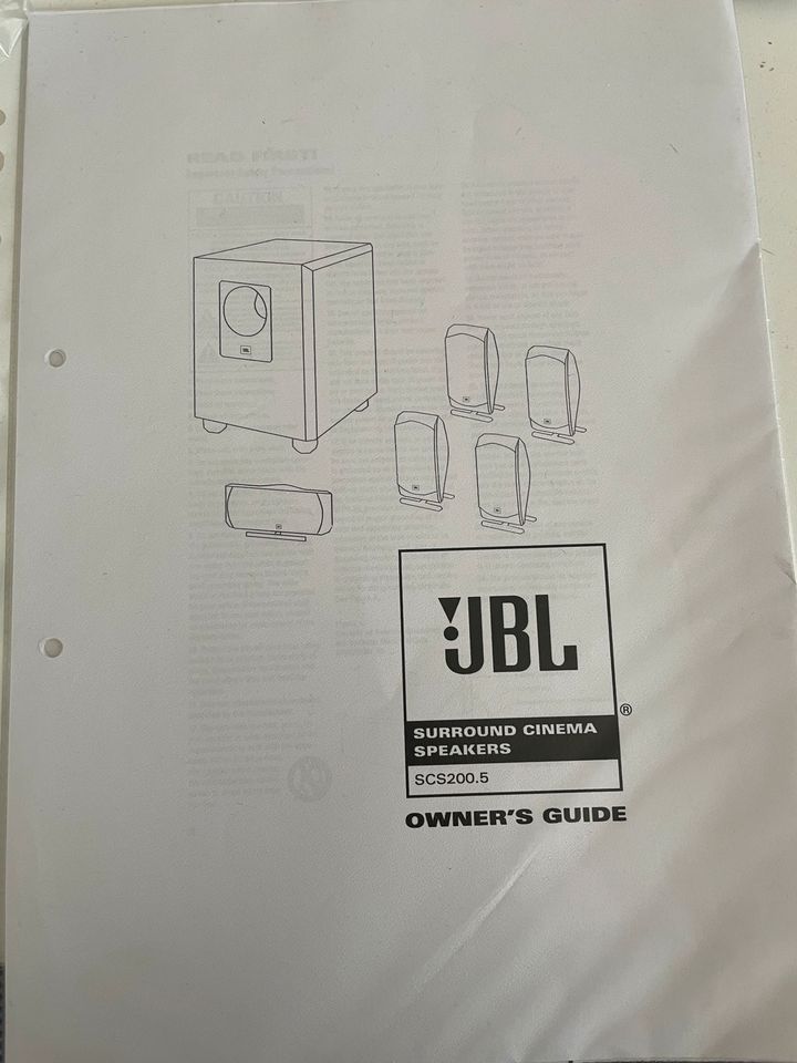 JBL surround speaker mit Receiver in Kernen im Remstal