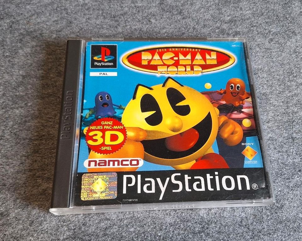 Pac-Man World PS1 Spiel Playstation 1 inkl. Pac-Man World 2 in Adelsheim