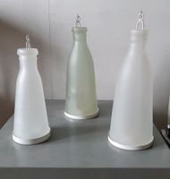 3er Set Milchglas/Seeglas Teelichthalter, Maritim, Meerglas Stil Rheinland-Pfalz - Undenheim Vorschau