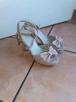 Anna Field puderrosa nude hohe Schuhe Absatz Schleife vorne 38 Bielefeld - Sennestadt Vorschau
