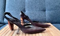 Vintage Y2K Giorgio Armani Sling Pumps Leder Schuhe Pankow - Prenzlauer Berg Vorschau