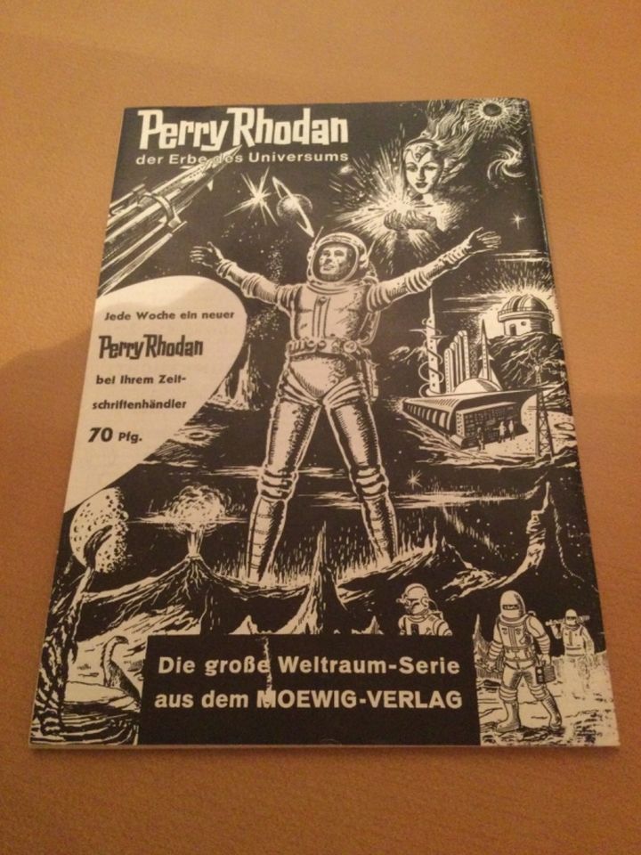 Perry Rhodan Heft Nummer 1 Reprint Nachdruck 1988 Moewig in Alzenau